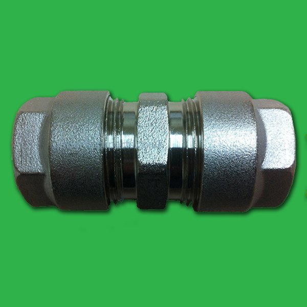 Underfloor Adaptor Fitting for Plastic Pipe 12/1 mm x 15mm Copper