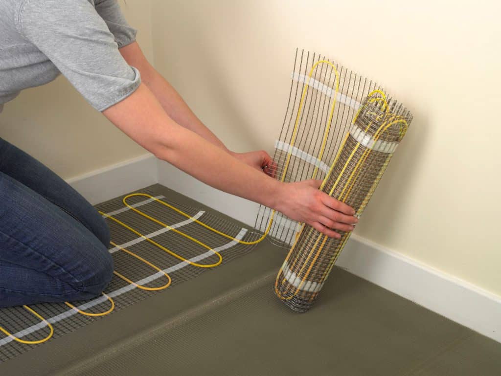 4.0m2 Electric Floor Heating Mat Output 600Watts – Amber A150040 –  Underfloor Parts
