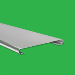 40 Double Groove Fit From Below Aluminium Diffusion Plates FFB180mm x 1000mm x 0.5mm - UFH Spreader Plates