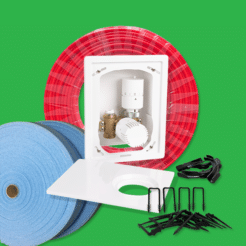 Water Underfloor Radiator Extension Kit 15m² - Screed Stapled System P1075S-RAD