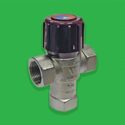 Watts 1" FBSP Aquamix 6111C Thermostatic Mixing Valve