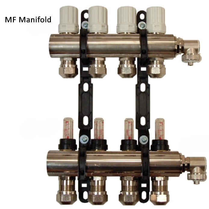 Taconova Return Top Meter Underfloor Heating Flow Meter