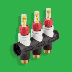 Wavin Hep2o Composite Manifold 3 Port Module Flow